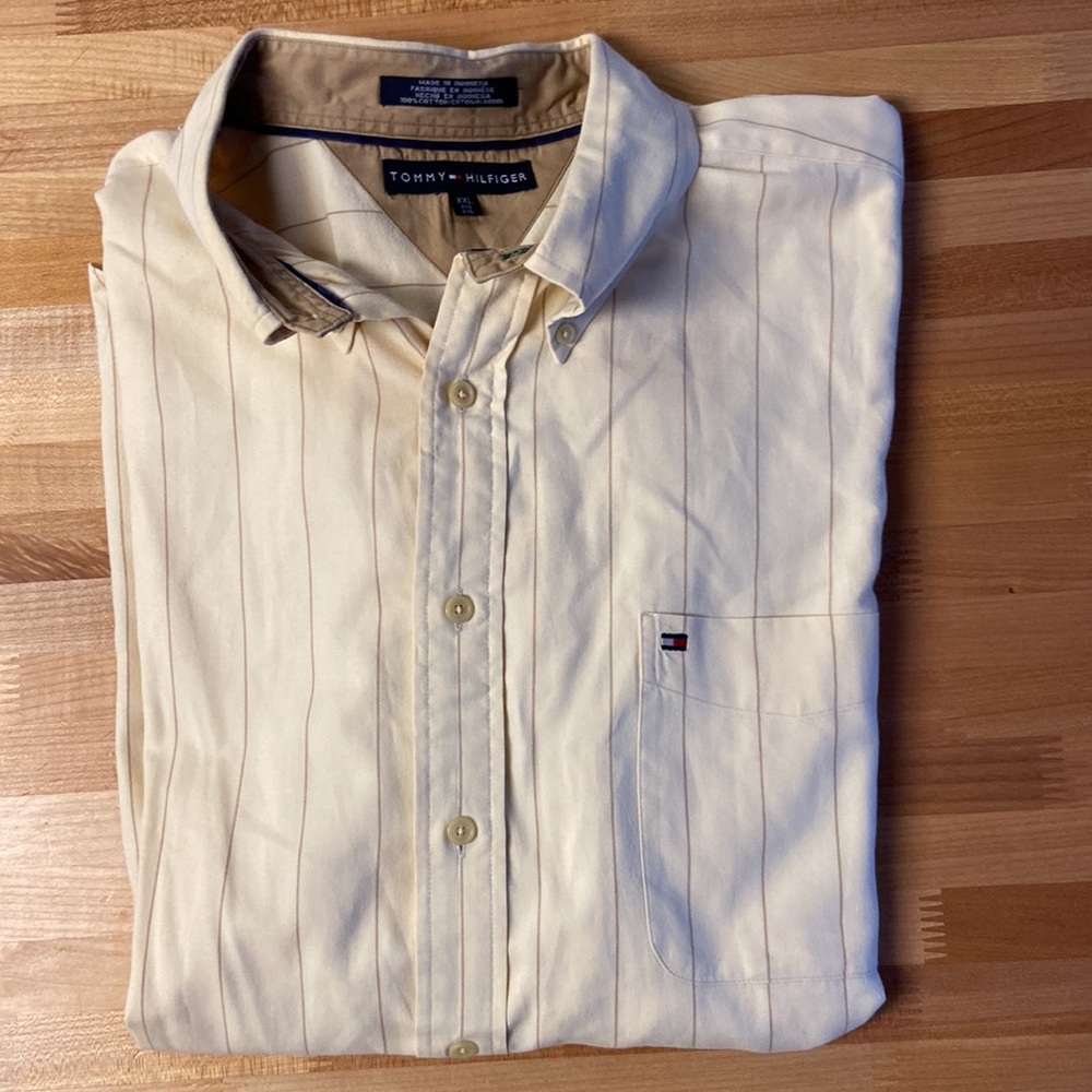 Tommy Hilfiger Big_&_Tall XXXL 100% cotton long sleeve shirt